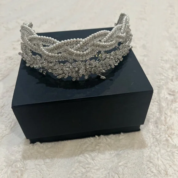 My wedding crown wore it once